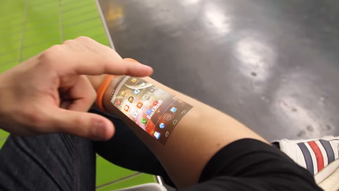 Cicret bracelet aims to turn your arm into 'new tablet' 2 23632