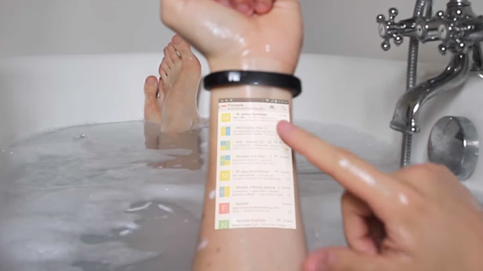 Cicret bracelet aims to turn your arm into 'new tablet' 1 36236
