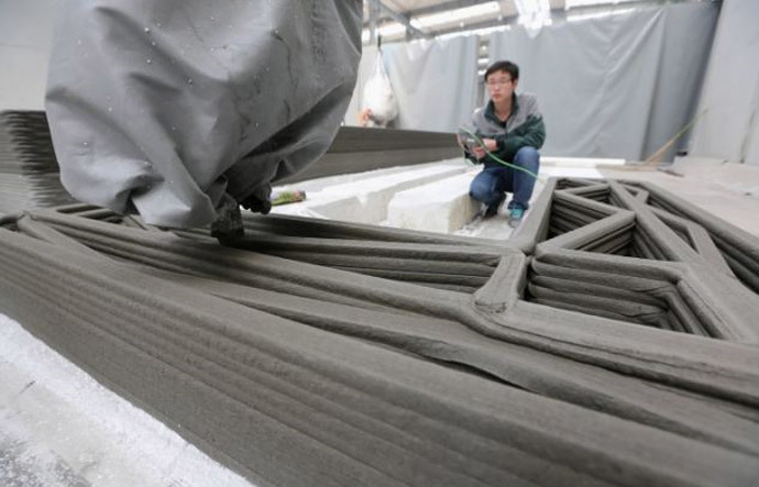 Chinese 3D-print 5-story house from waste 3 3d 2