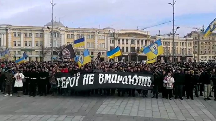 3 Killed in Ukraine's Kharkov after bomb blast during peace rally 1 blast kharkov ukraine rally