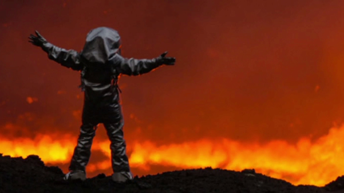 Filmmaker descends into fiery active volcano 3 3