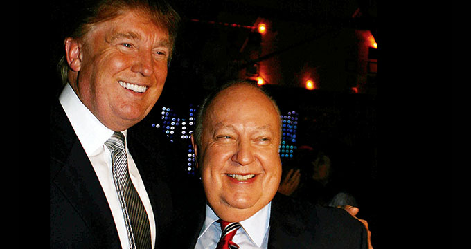 Murdoch Son ‘Horrified by Potential Trump Presidency’ Forced Out Roger Ailes 2 Trump Ailes 680