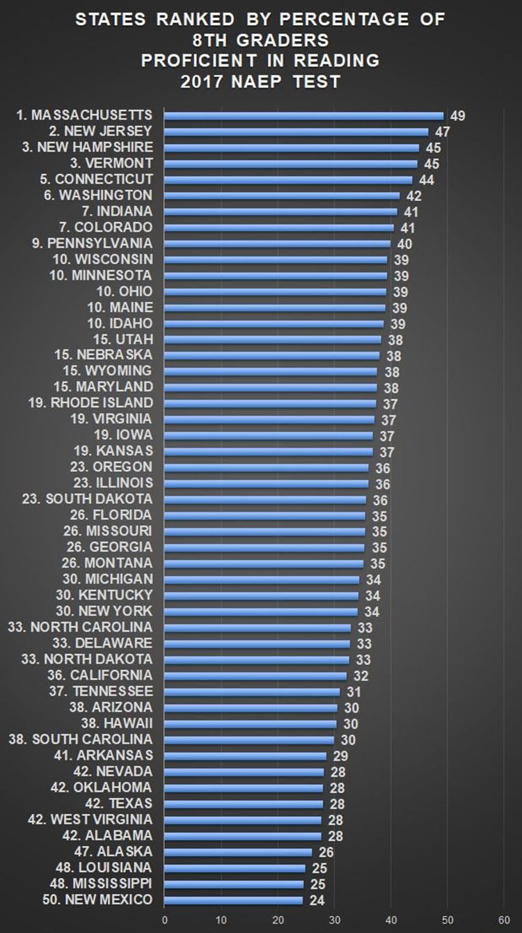 Two-Thirds of Majority Nonwhite US Public School 8th Graders “Not Proficient in Reading or Math” 4 g2iRuNu