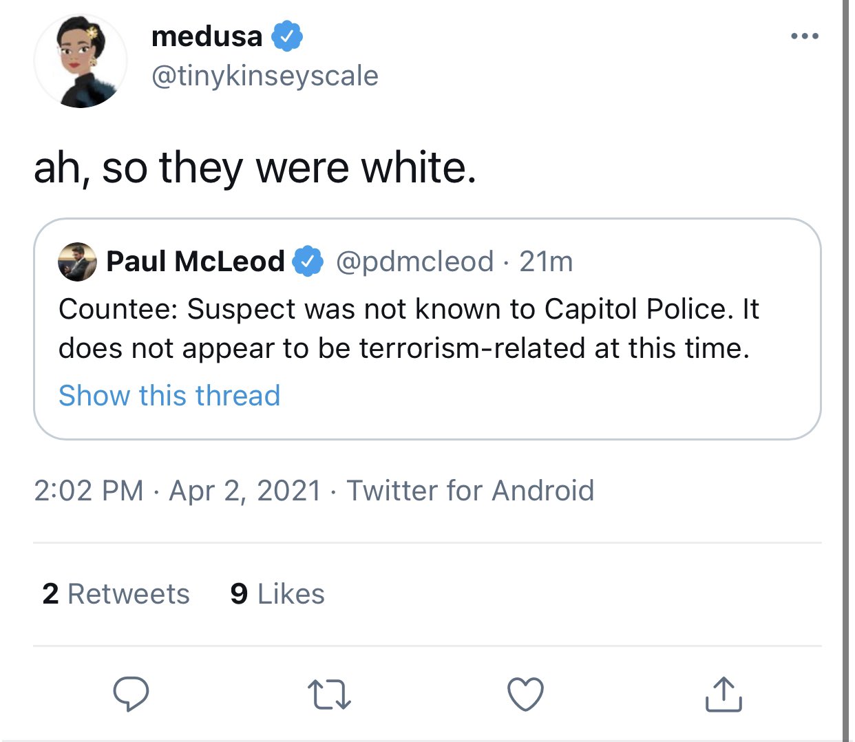 Black Islamist Rams Car Into White Capitol Cop Near White House, White People Get Blamed Anyway 11 gg6oTzJ