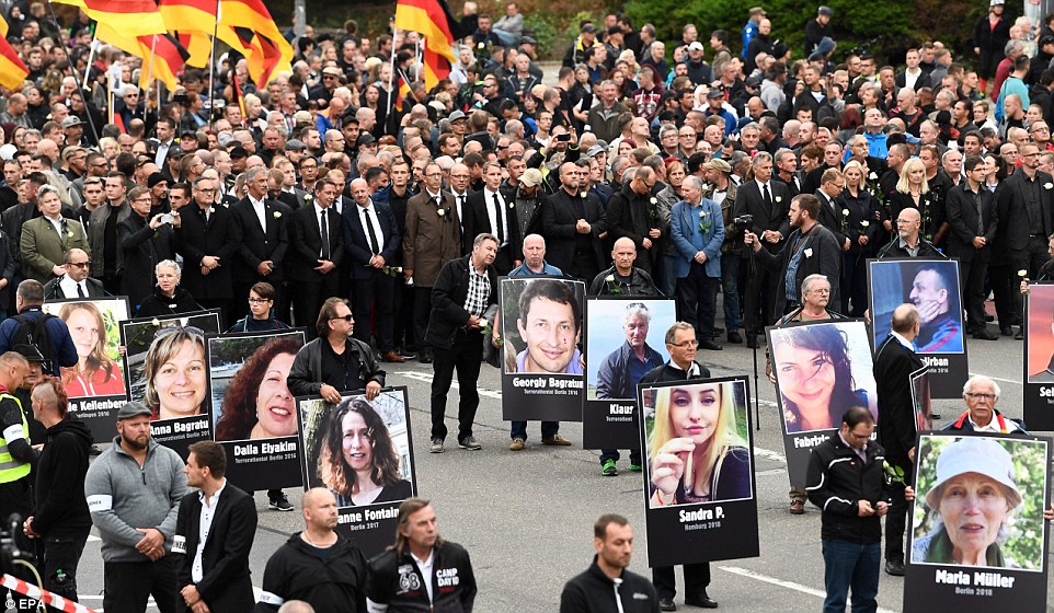 Anti-Mass Migration Tensions Boiling Over In Chemnitz, Germany 1 4F9B8D6A00000578 6121945 image m 60 1535836120617