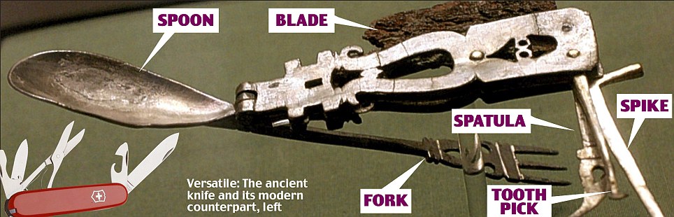 First Army Knife was invented 1800 years ago by Romans 1 article 1247230 081570E4000005DC