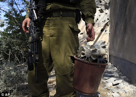 Israel hits back after Palestinians unleash heaviest rocket attack for 2 years 2 article 1367883 0B3F5F2600000578