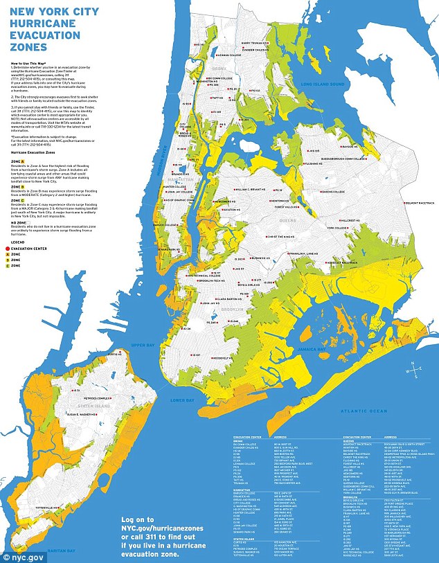 New York mayor evacuates city ahead of Irene 5 article 2028553 0D9533D000000578