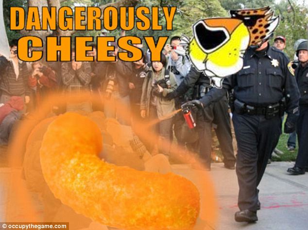 Occupy protest Cop becomes an Internet Craze after Pepper Spraying 8 article 2065419 0EEB7FB700000578