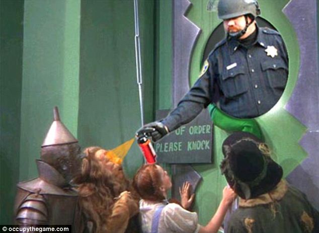 Occupy protest Cop becomes an Internet Craze after Pepper Spraying 17 article 2065419 0EEB7FD300000578