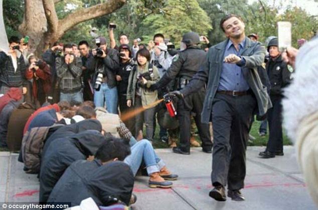 Occupy protest Cop becomes an Internet Craze after Pepper Spraying 2 article 2065419 0EEB7FE700000578