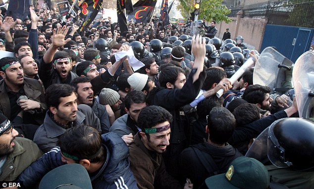 British embassy attacked by protesters in Iran 3 article 2067613 0EFC810D00000578