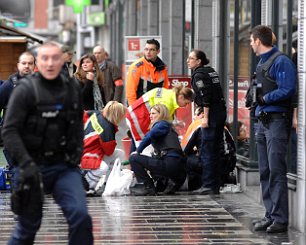 Man goes Rampage on Christmas shoppers in Belgium 3 article 2073578 0F2997F700000578