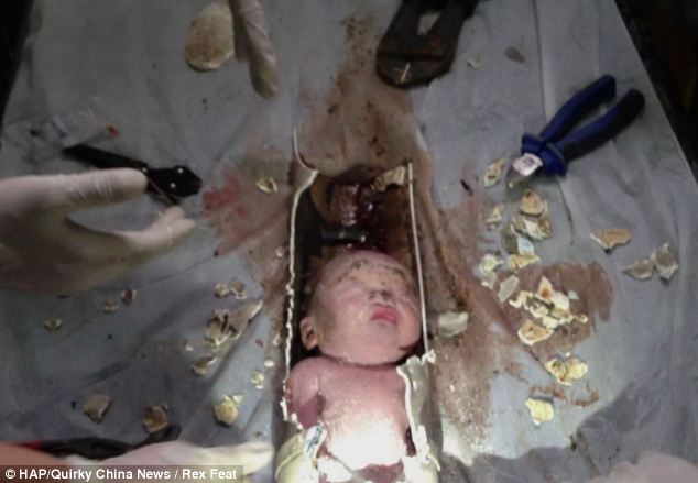 Chinese baby boy Rescuted after mother flushes him down the Toilet 7 article 2331941 1A08DE41000005DC