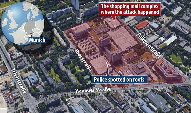Shooting Spree Reported At Shopping Mall in Germany, 15 Dead 2 3682864000000578 3703705 image a 32 1469208001460