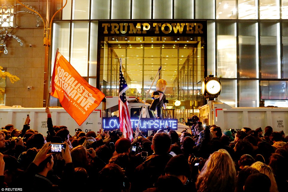 Riots Getting out of Control, They are now shouting "Kill Trump" 19 3A37DE2700000578 3922098 image a 42 1478748138819
