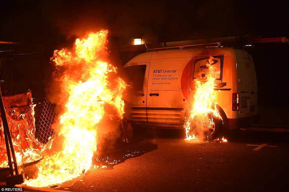 Riots Getting out of Control, They are now shouting "Kill Trump" 15 3A38F91E00000578 3922098 image a 100 1478761337247