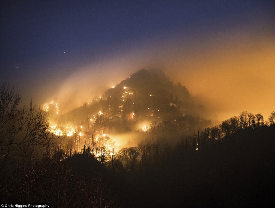 Massive Fires Rage in Tennessee as Thousands are Evacuated 2 3ADB4BA700000578 3980932 image a 29 1480434764757