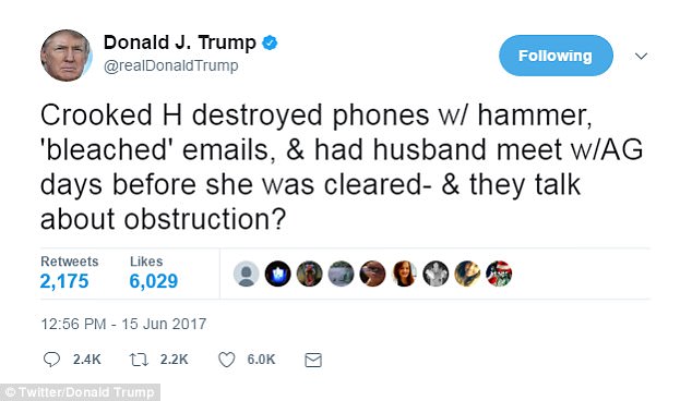 Hillary Clinton is under investigation AGAIN for her handling of government emails 2 4173AA7D00000578 4624540 image a 4 1498034313383