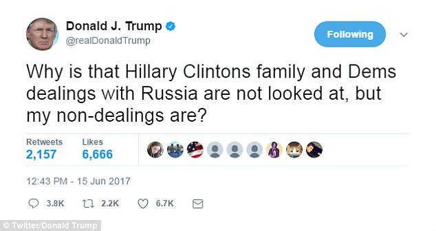 Hillary Clinton is under investigation AGAIN for her handling of government emails 3 41739B2C00000578 4624540 Why is that Hillary Clintons family and Dems dealings with Russ a 1 1498047210615