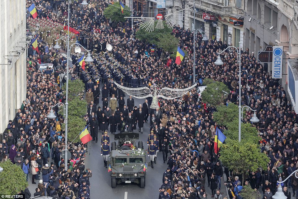 Romania mourns death of King Michael I, European royalties attend funeral 1 4760AEFD00000578 5185873 image a 50 1513422900557