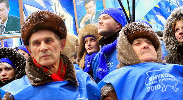 Yanukovich claims victory in Ukraine election, Tymoshenko refuses to concede 1 08cnd ukrainespan4 articleLarge