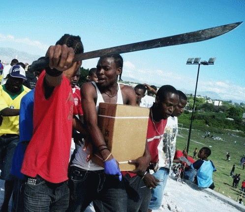 Stupid Behavior After Haiti Earthquake - Shocking Photo Gallery 31 Haiti11