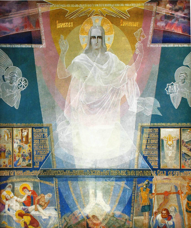 Romanian Prophet Who You Never Heard Of Prophesied 9/11, WW3 2 Arsenie Boca 911 Painting