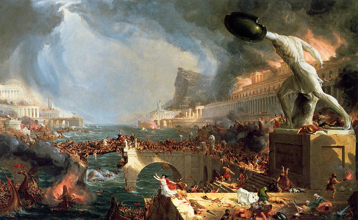 How the Roman Empire Ended 1 destruction