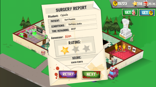 Amateur Surgeon 3's Alan Probe finally decides to perform surgeries on Android 6 Karl Puccino Flow Master Score
