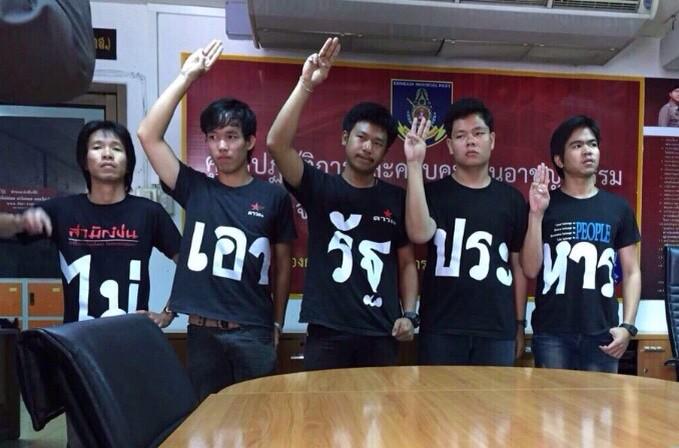 Students detained in Thailand for 'Hunger Games' salute at PM 2