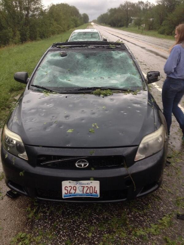 Baseball-Sized Hail Storm Hits Nebraska 6 BpP0H6YCEAEbngC