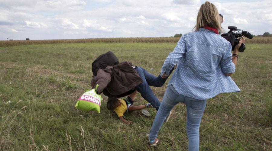 Refugee Tripped by Hungarian Camerawoman is a Terrorist who killed Kurds 2