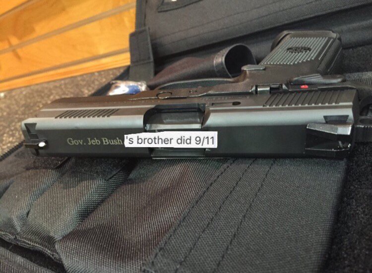 Jeb Bush Trolled After Tweeting Photo of Personal Firearm 3