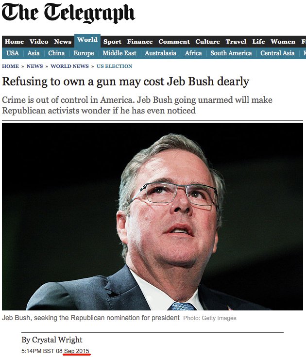Jeb Bush Trolled After Tweeting Photo of Personal Firearm 4 CbXlhf8VAAA1zTh