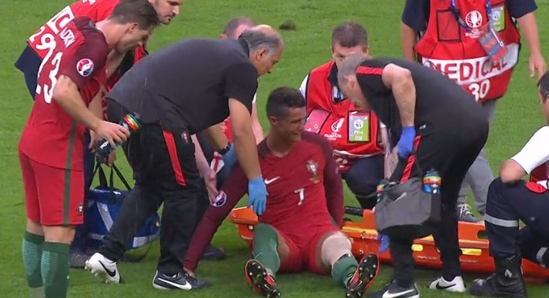 Portugal wins UEFA Euro 2016 after beating France 1-0 in Final Without Ronaldo 2 CnBujDyWYAAmmXl