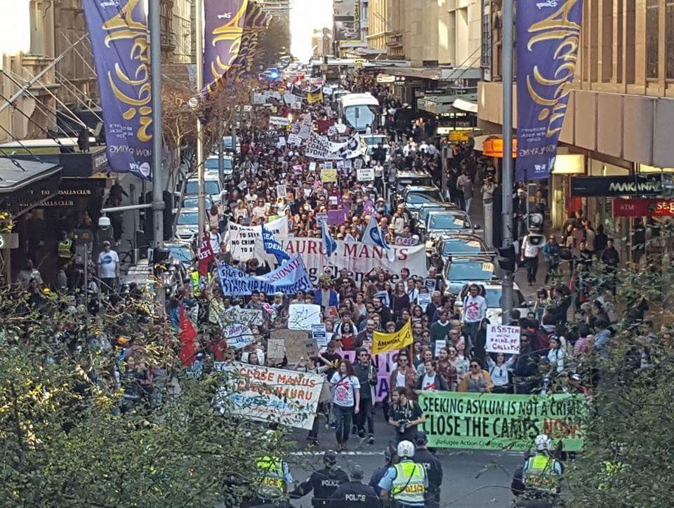 Australians Hold Massive Rallies Demanding Millions of Muslims To Be Taken In 2 Cq2JQmRVMAAFd6q