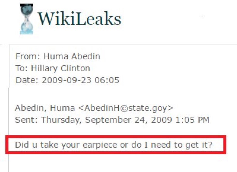 Crooked Hillary Wore Ear Piece During Veteran's Forum, Trump Was Constantly Interrupted 2