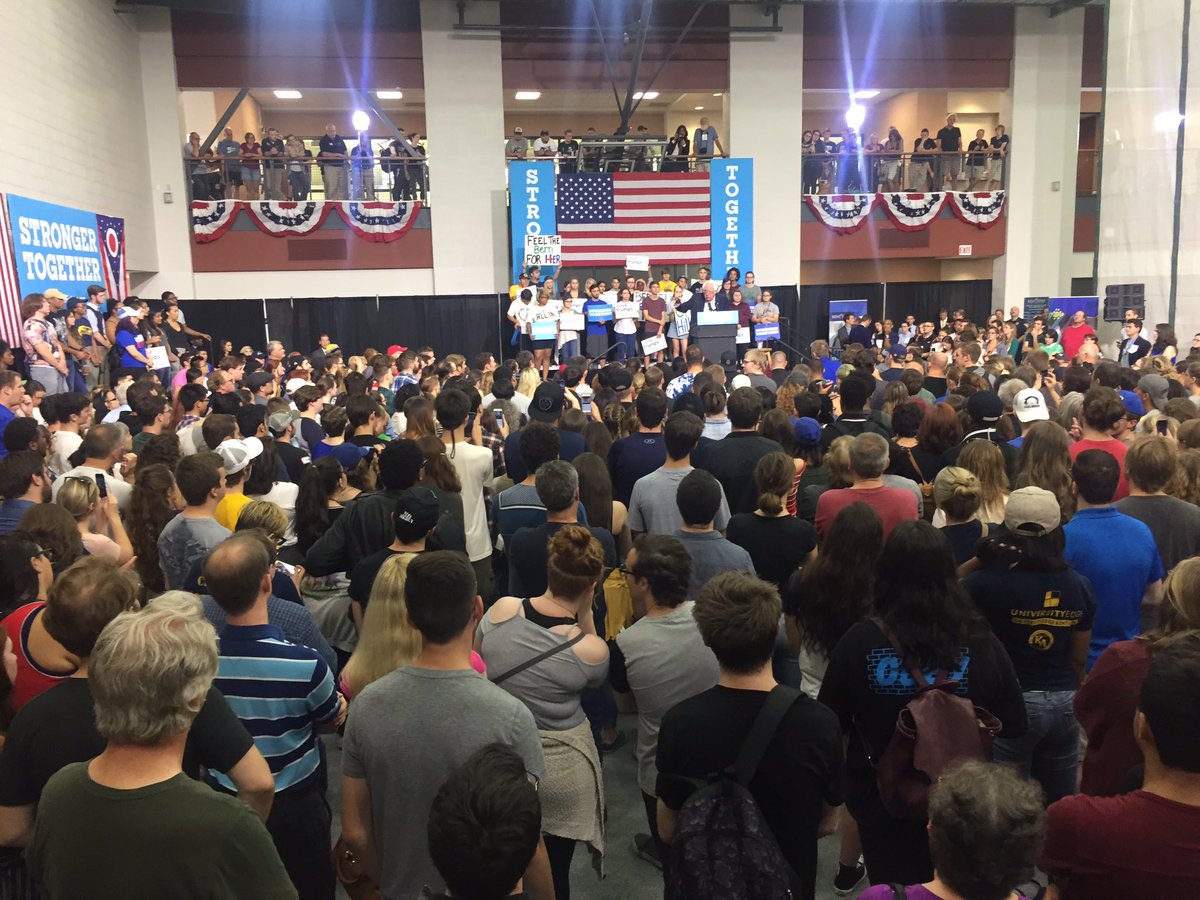 Bernie Sanders Loses Support, Only 150 Show Up At His Rallies Now 5 CslI1SpVIAE03TK
