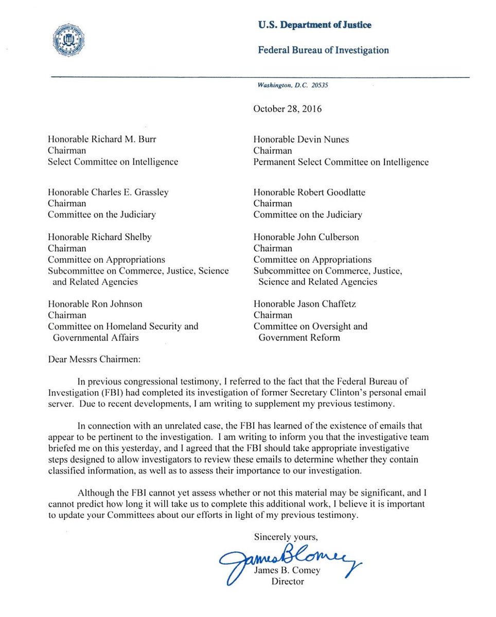 FBI reopens Clinton investigation as new emails found 2 Cv3su4 UAAQ3LIu