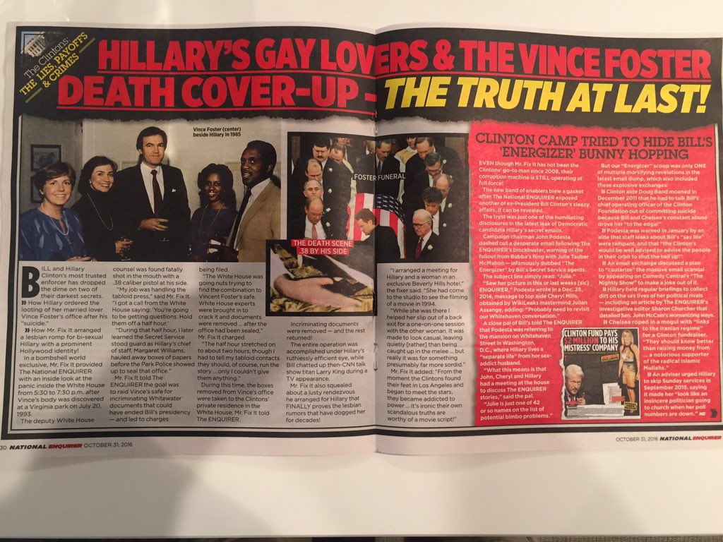 "Fixer" Jeff Rovin Exposes Clinton Open Marriage & Their Affairs 2 CvS5ng8VYAAGpT9