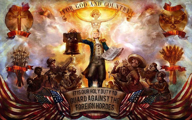Donald Trump Landslide Victory, Becomes 45th US President 3 trump american constitutional god