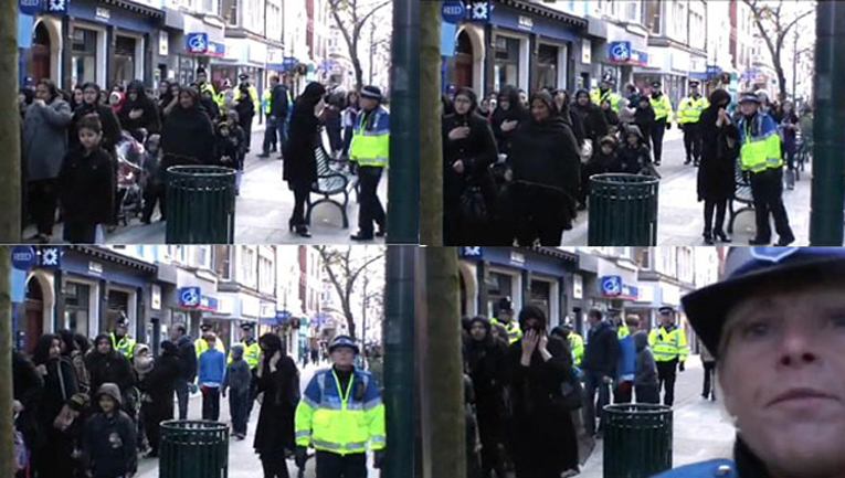 Police Attempt to Halt Filming of Tory-Led Islamic March in Gwent 2 pWRVHlS