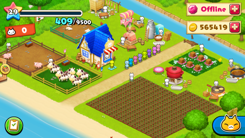 Meow Meow Star Acres Review and Coins Trick 2 Star Acres Everybody Working