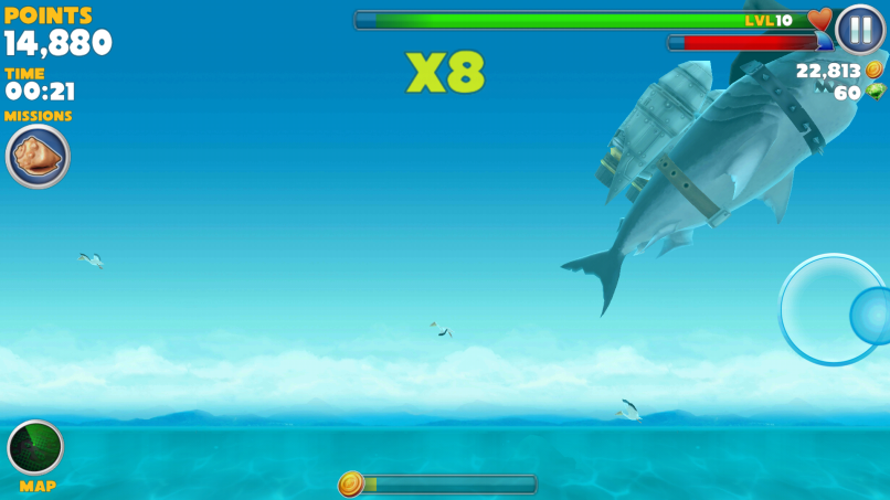 Hungry Shark Evolution the Android Game of the Year 2013 4 Hungry Shark Evolution screenshot 4