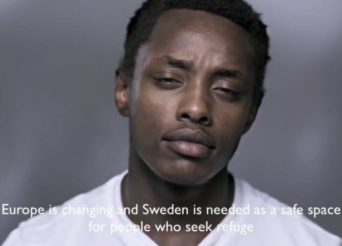TV Ad Encourages Swedish to 'Make A New Country For Migrants, No Way Back' 2 Sweden Safe Space