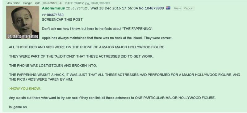 Weinstein Scandal: Was The Fappening a Hollywood ‘Casting Couch’ Leak? 2 rsG1lVs
