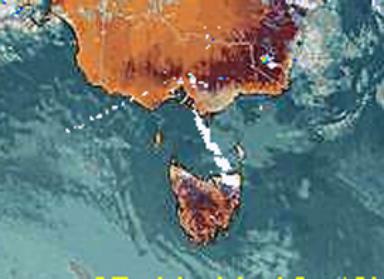 Huge rings appear over Australia, is HAARP involved? 13 2010 0127 one hour before L