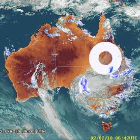 Huge rings appear over Australia, is HAARP involved? 16 2010 0202 2nd febuary 01