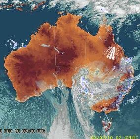 Huge rings appear over Australia, is HAARP involved? 18 2010 0203 20 hrs after doug